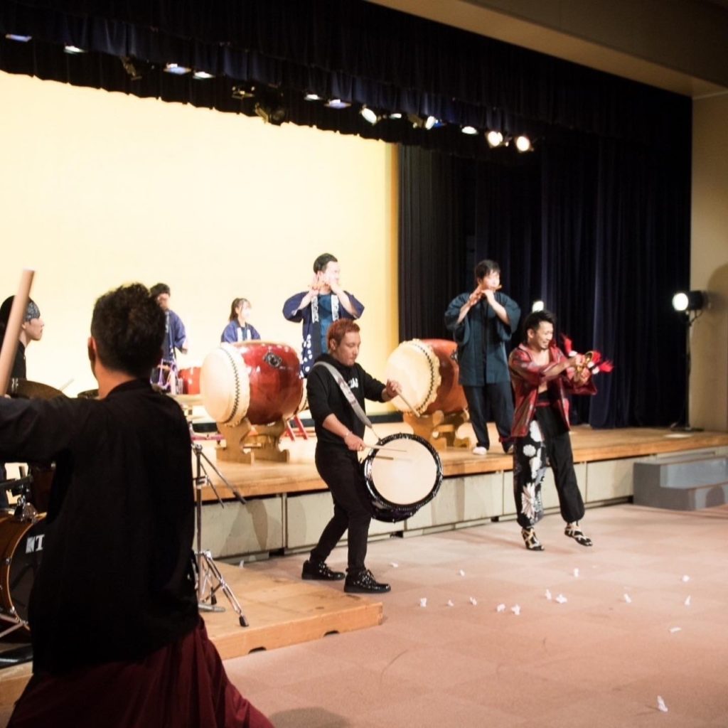 Japanese drum performance experience