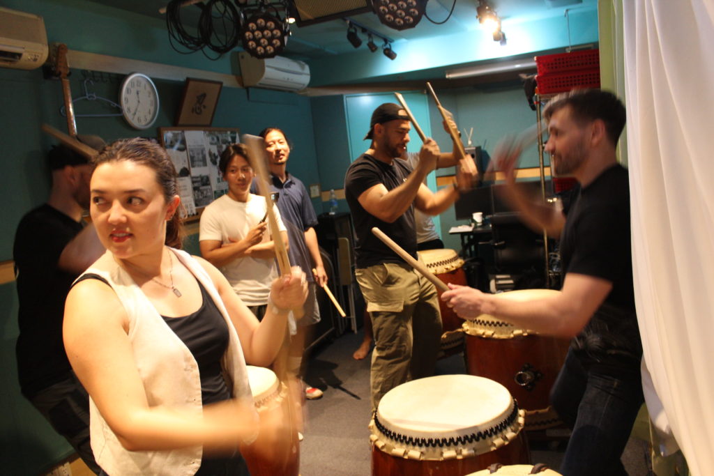 Japanese drums experience